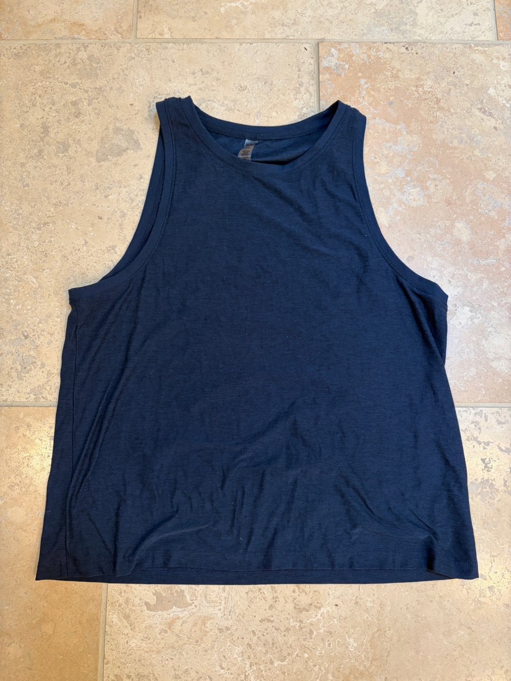 Beyond Yoga navy tank top